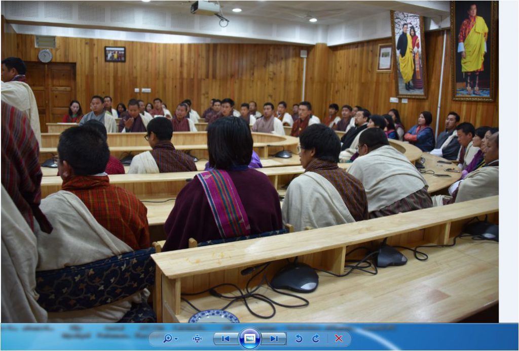 Royal Civil Service Award 2017 AntiCorruption Commission of Bhutan